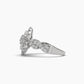 Radiant Halo Ring | 925 Silver Ring